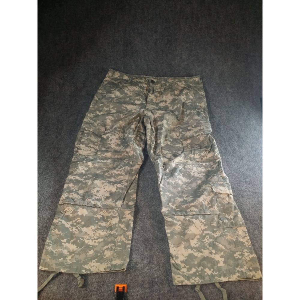 USGI US Military Army Combat Uniform Button Fly‎ Pants Camo Utility Trousers L